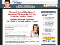 Guy’s Guide to Texting (DavidWygant.com)