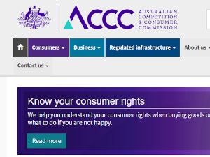 Australian Competition & Consumer Commission Australian Competition & Consumer Commission