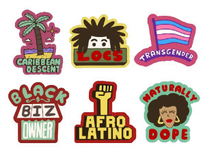 BLK Profile Badges