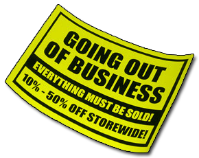 Out of Business Category Out of Business Category
