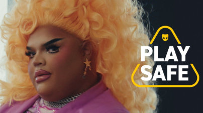 Grindr Play Safe Videos with Kandy Muse