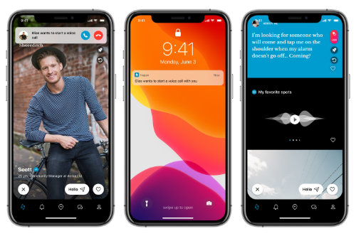 New Happn Voice Features