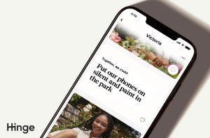 Hinge Reminding Daters about Distractions
