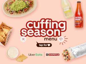 Hinge Partners with Chipotle for 2020 Cuffing Season Hinge Partners with Chipotle for 2020 Cuffing Season