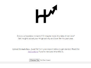 Hinge Wrapped Homepage