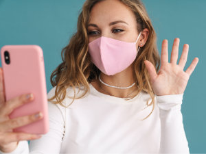 Masked Woman on Dating App Masked Woman on Dating App