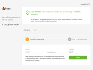 Verifying your Profile
