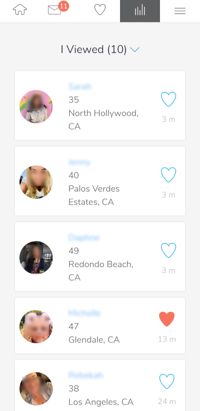 Jdate App Activity List