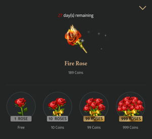 Sending a Rose