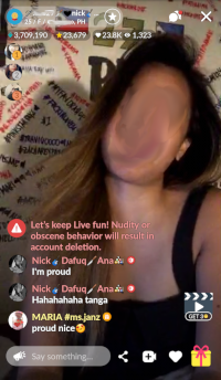 MeetMe Live Video Feed