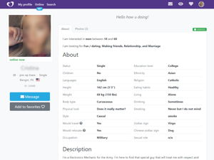 MyTransgenderDate Profile