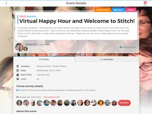 The Activity Detail Page