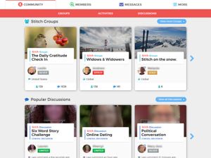 The Stitch Community Section