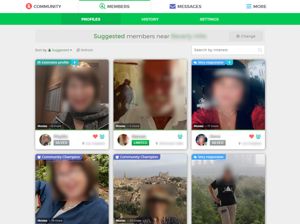 Browsing Members on Stitch