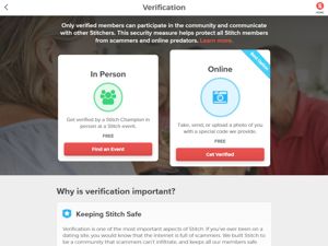 Verification Options on Stitch