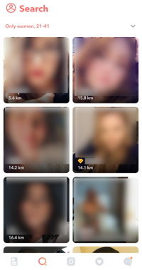 Searching on WooPlus
