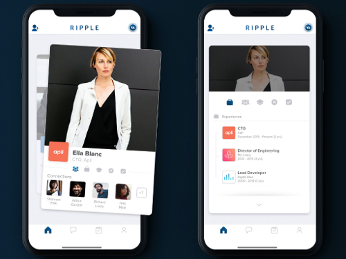 Ripple App User Screens