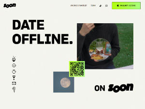 Soon Dating Service Homepage