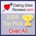 2008 Dating Sites Reviews Choice Awards - Over All