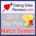 2013 Dating Sites Reviews Choice Awards - Match System