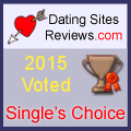 2015 Dating Sites Reviews Single's Choice Award - Bronze