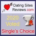 2020 Dating Sites Reviews Single's Choice Award - Silver