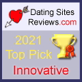2021 Dating Sites Reviews Choice Awards - Innovative