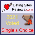 2021 Dating Sites Reviews Single's Choice Award - Bronze
